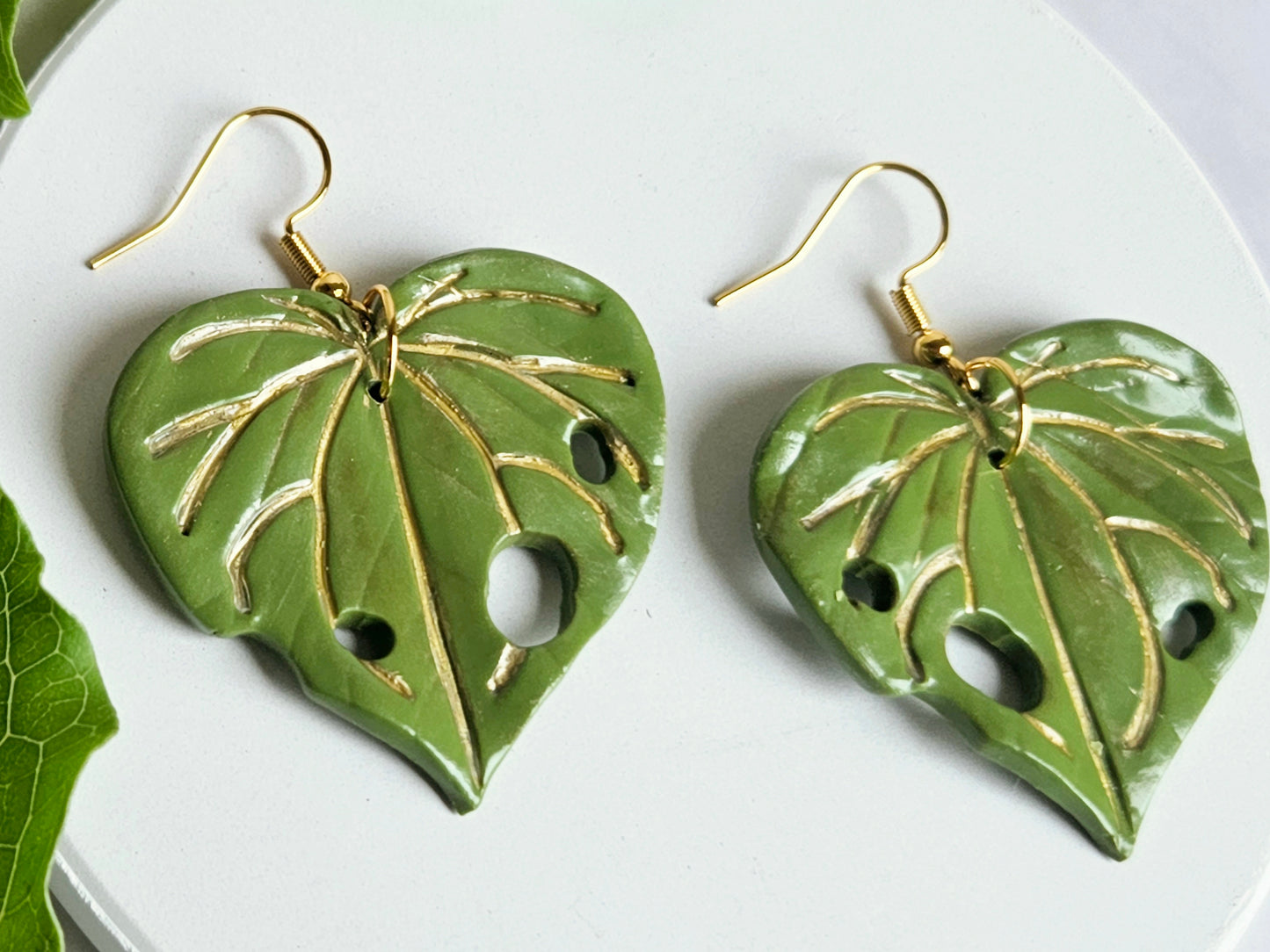 Kawakawa Gold Earrings Large