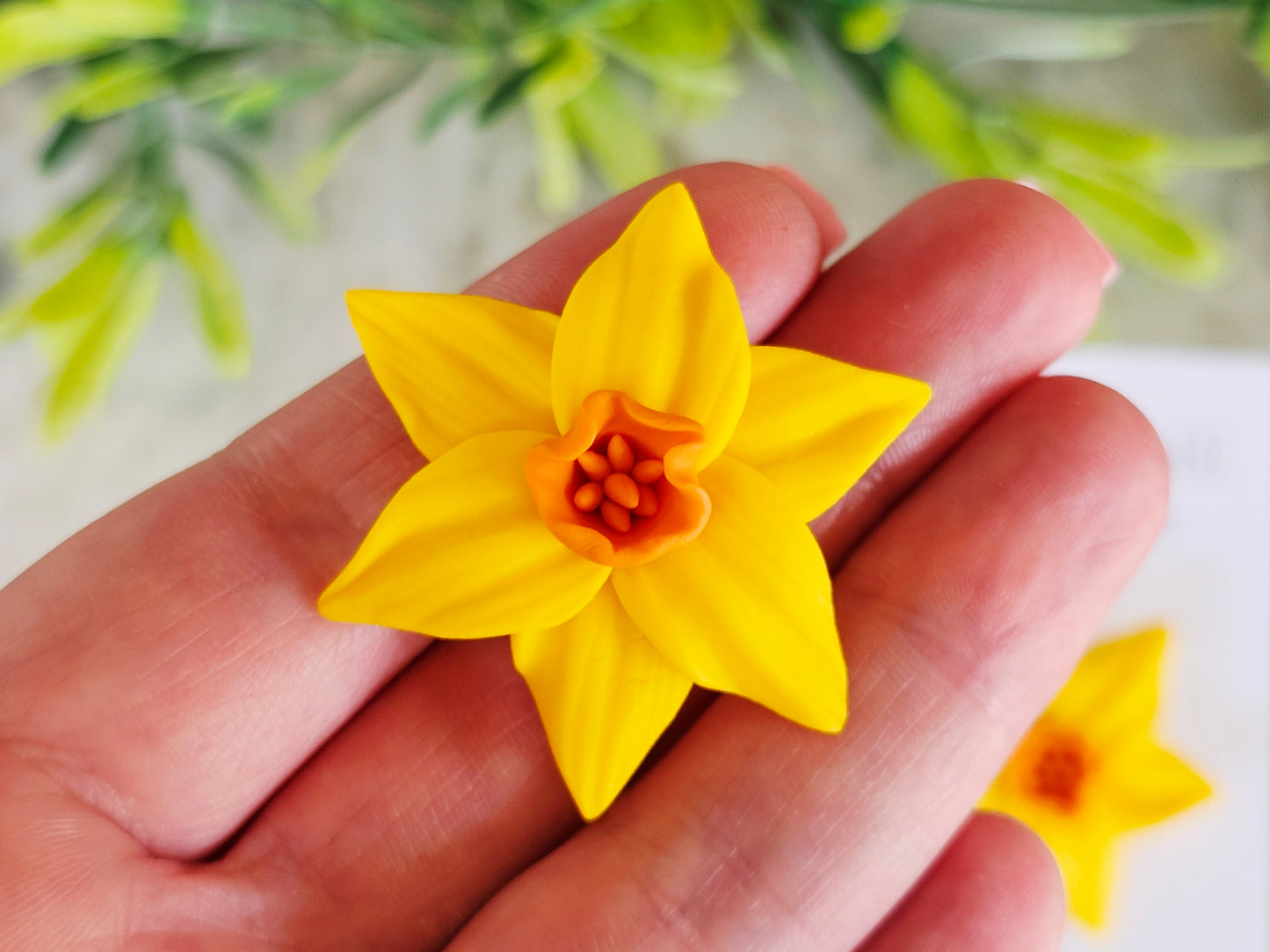 Daffodil Large Brooch