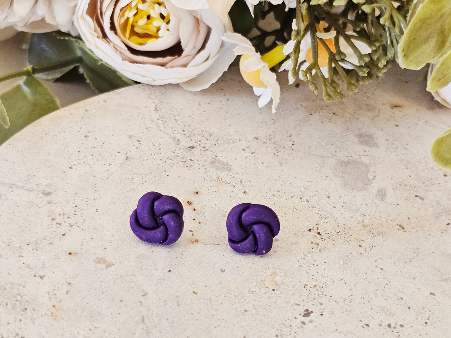 Daily Colour Purple Studs