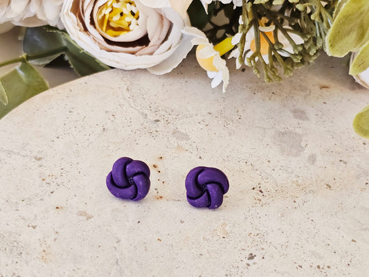 Daily Colour Purple Studs