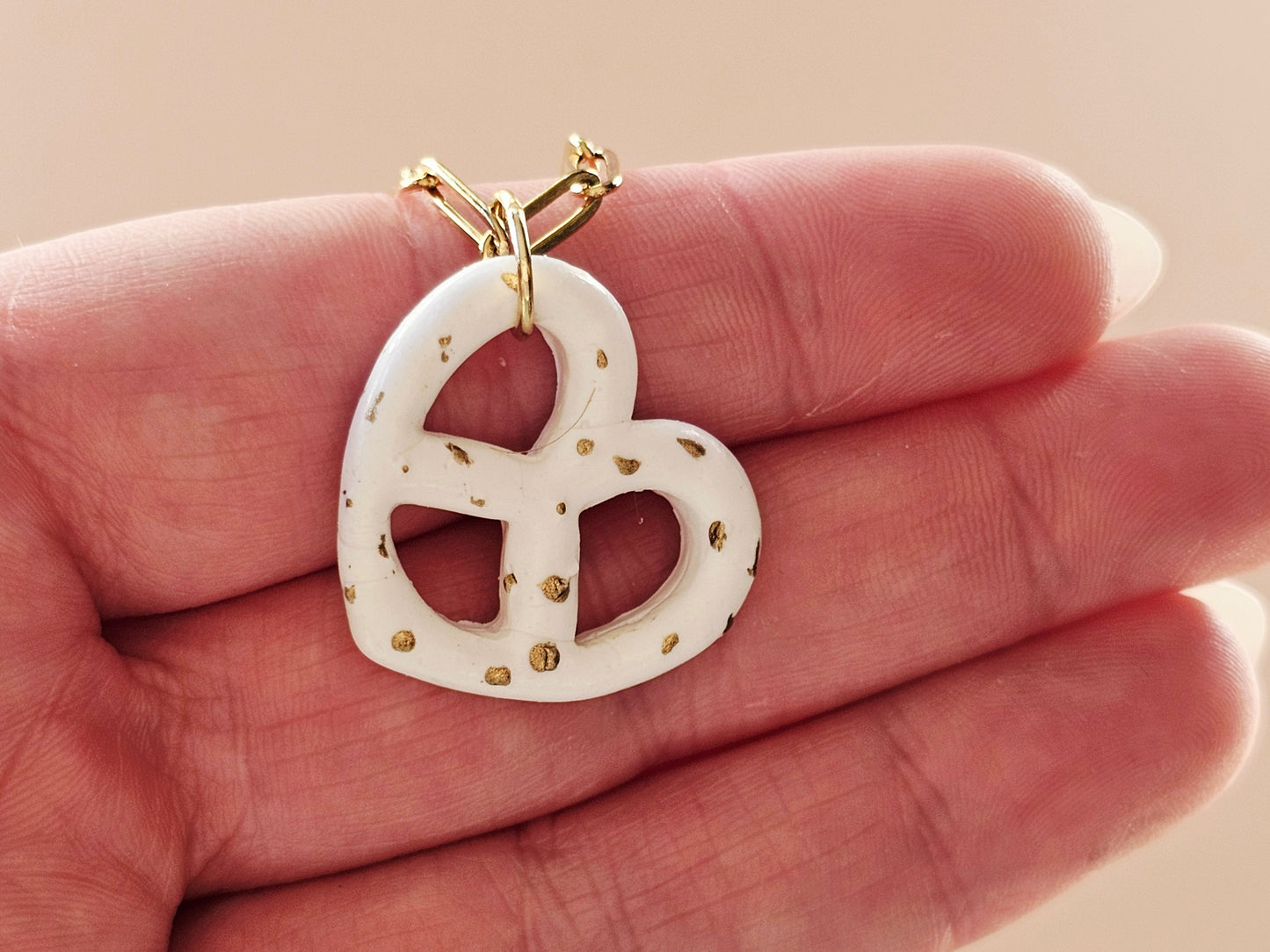 Charm Pretzel Necklace