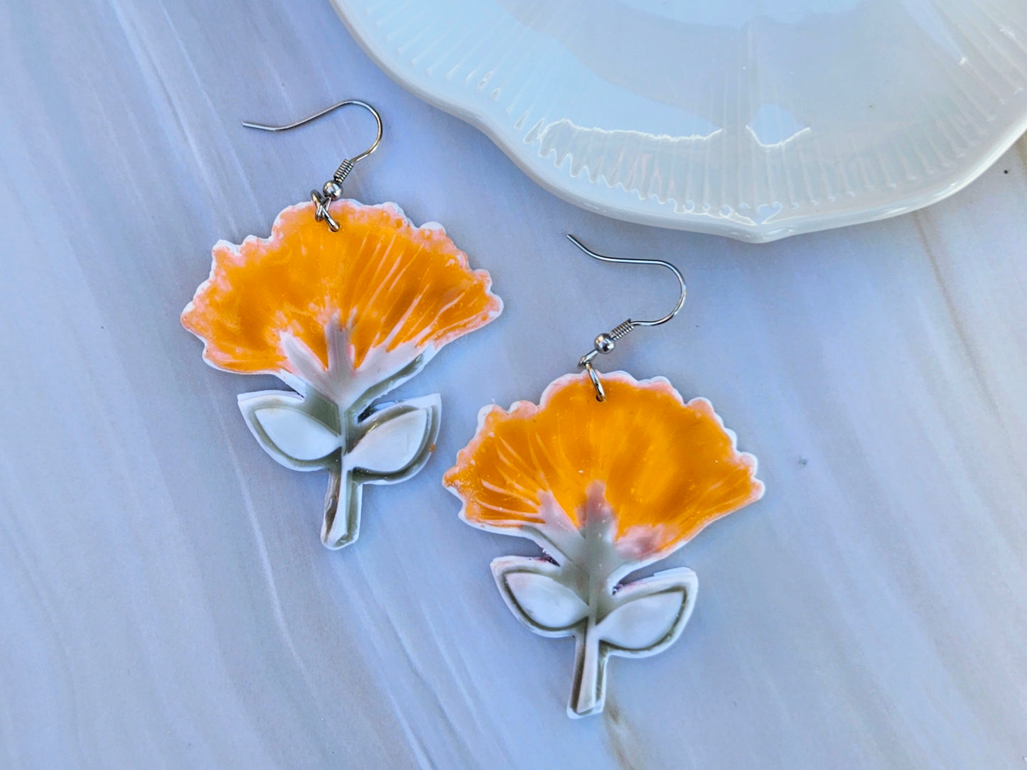 Pohutukawa Earrings