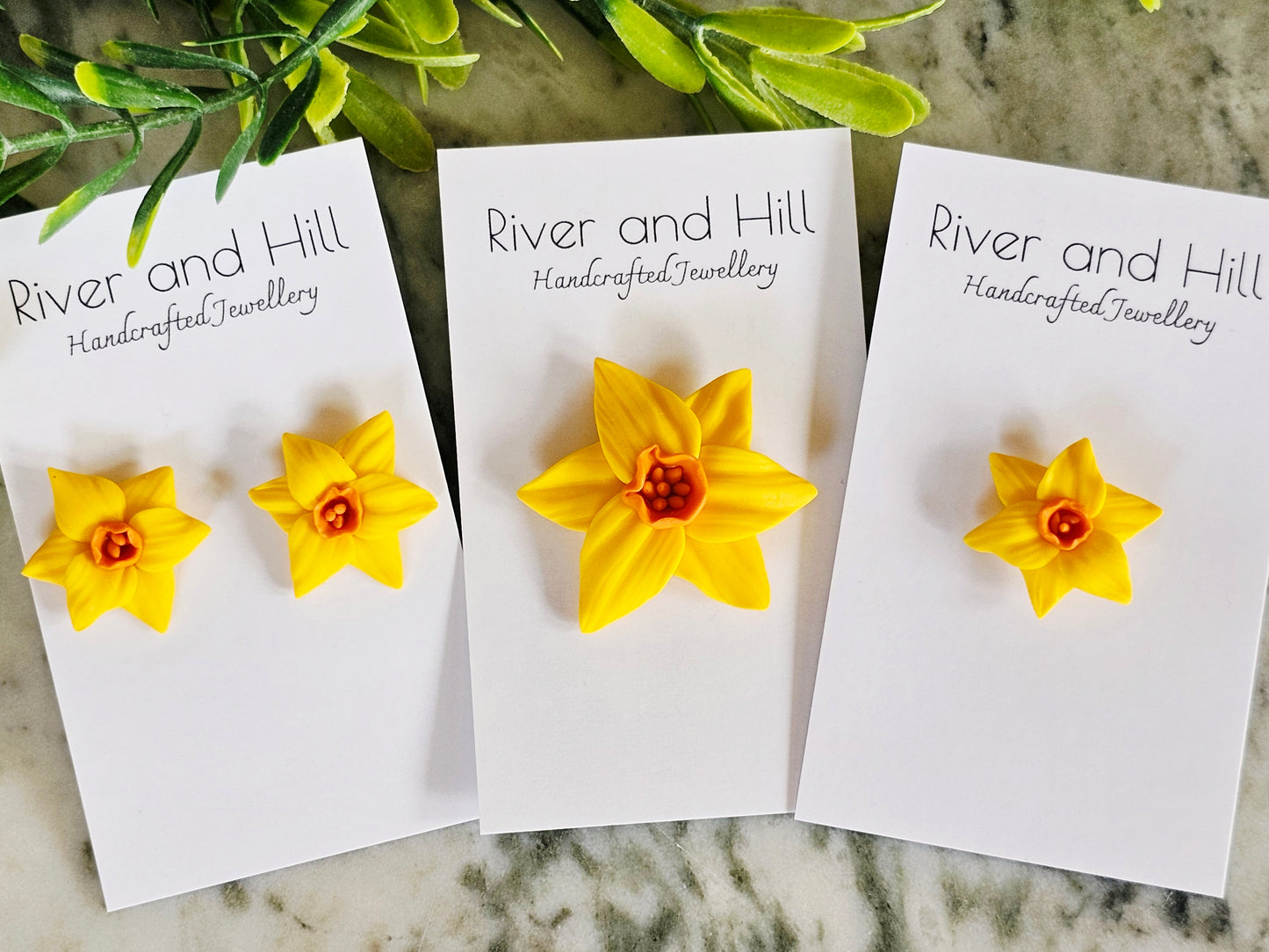 Daffodil Large Brooch