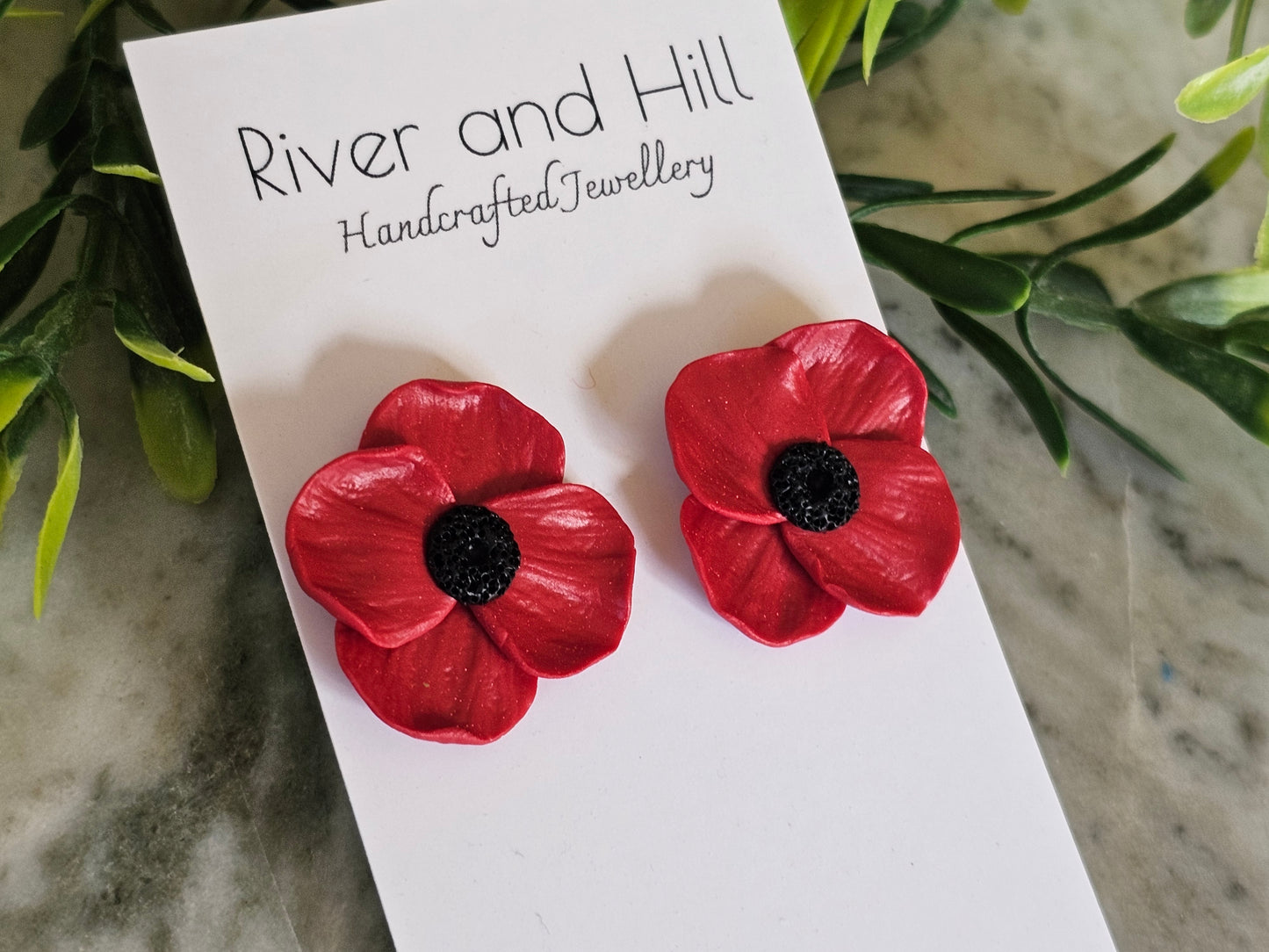 Poppy Large Stud Earrings