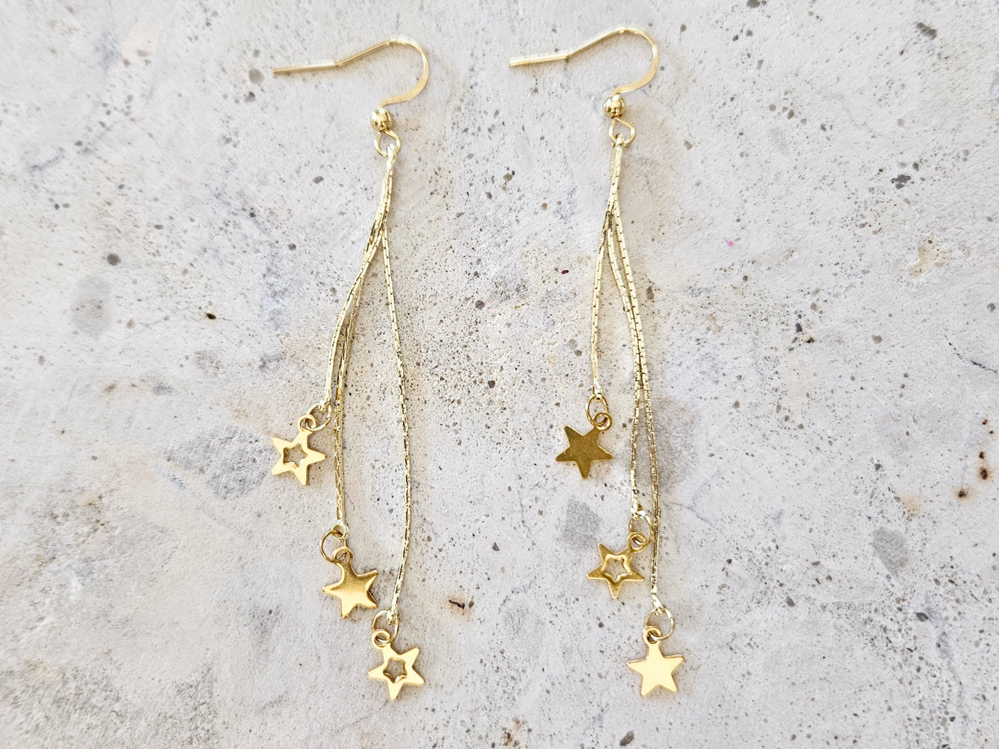 Matariki Dangle Star Earrings