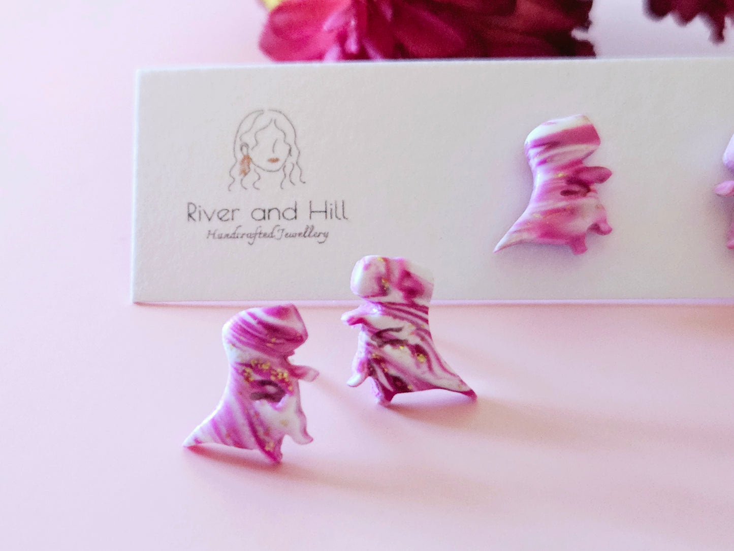 Girls T Rex Studs
