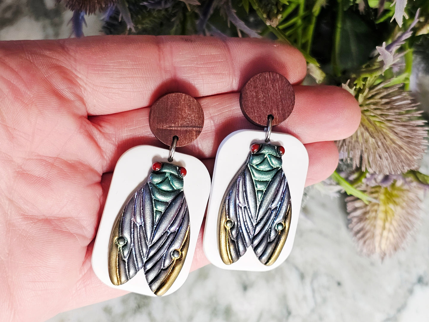 Cicada Earrings