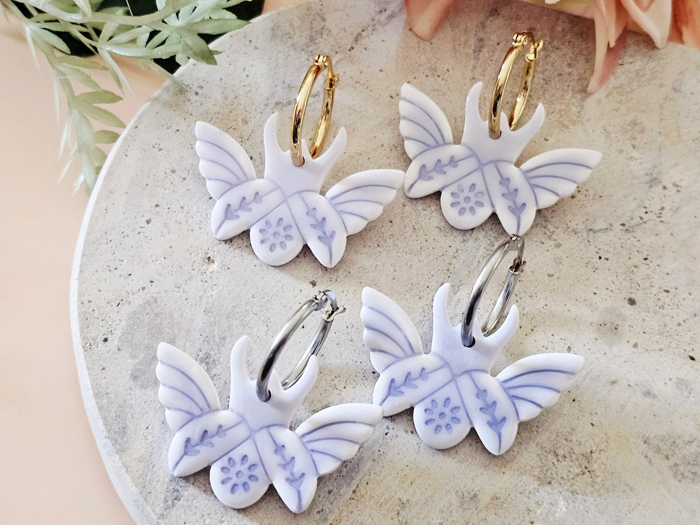 Winged Beetle Hoops