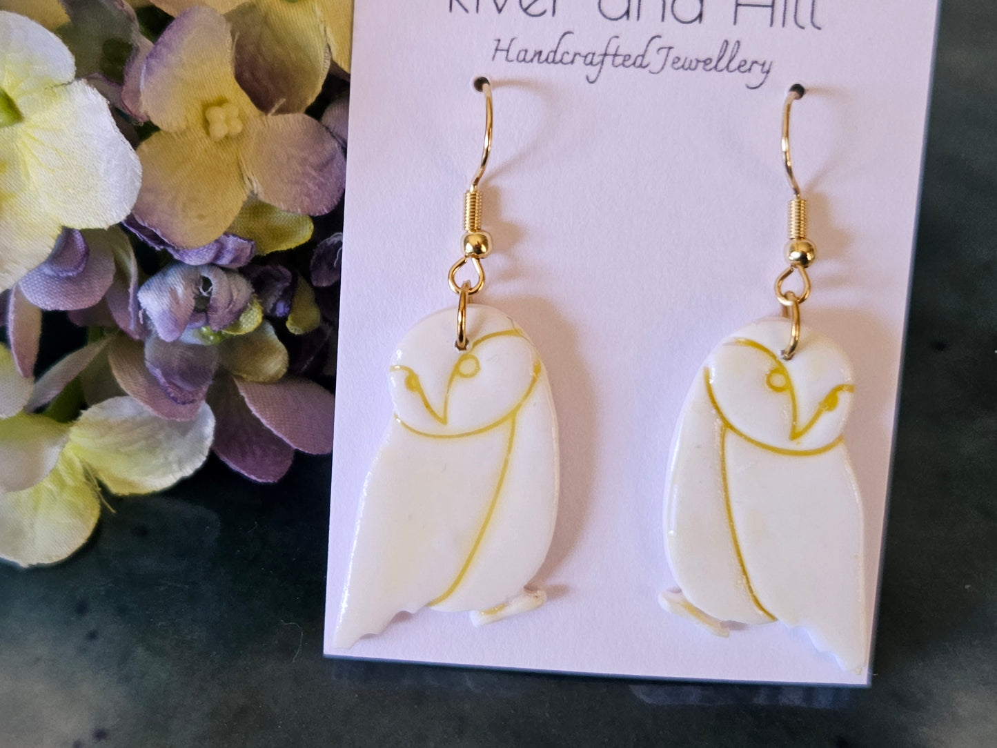 Porcelain Ruru Earrings