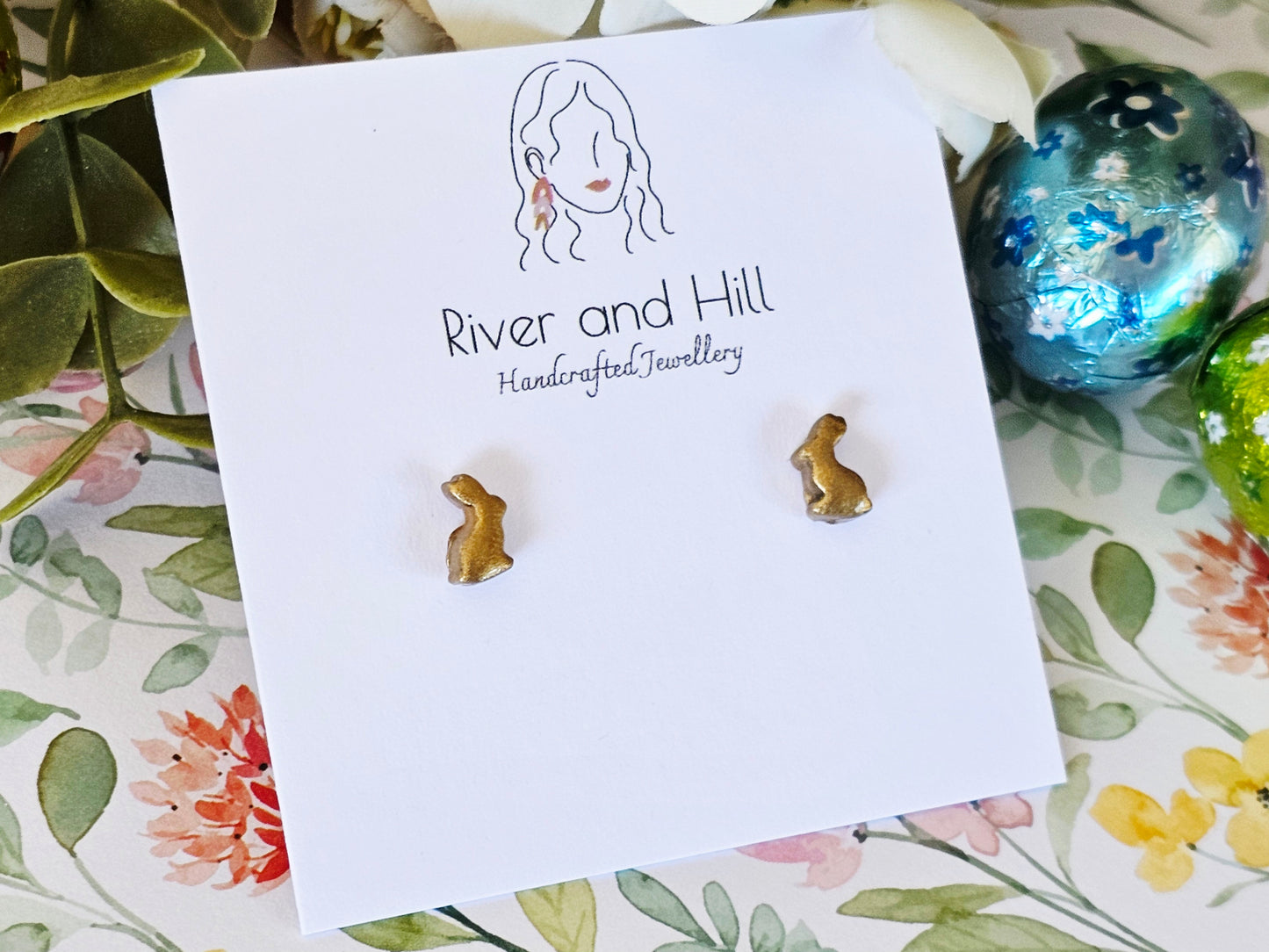 Easter Miniture Gold Studs