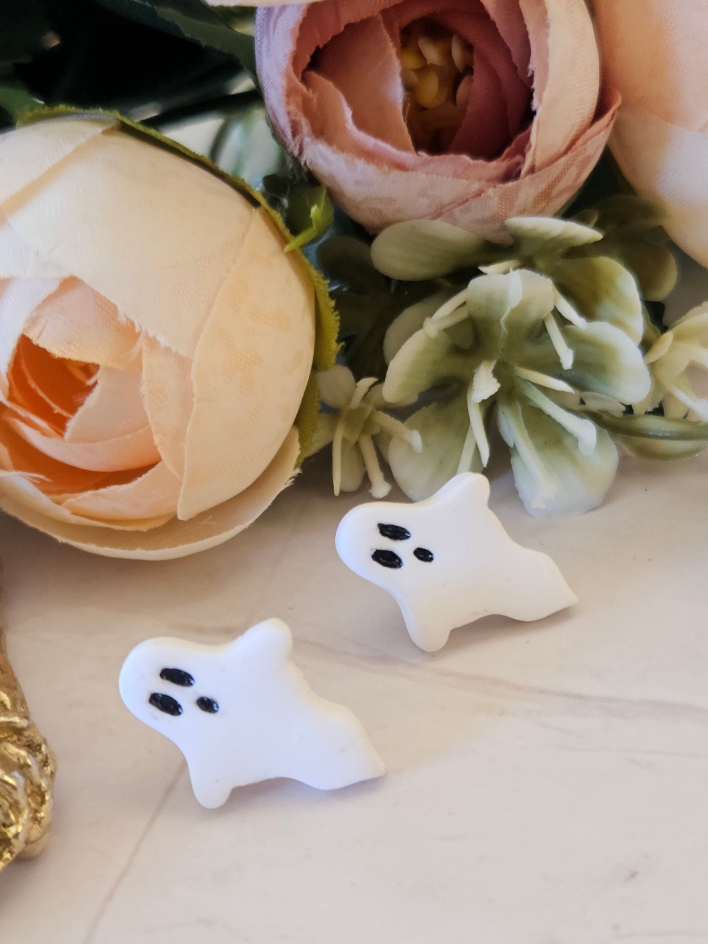Halloween Ghost Studs