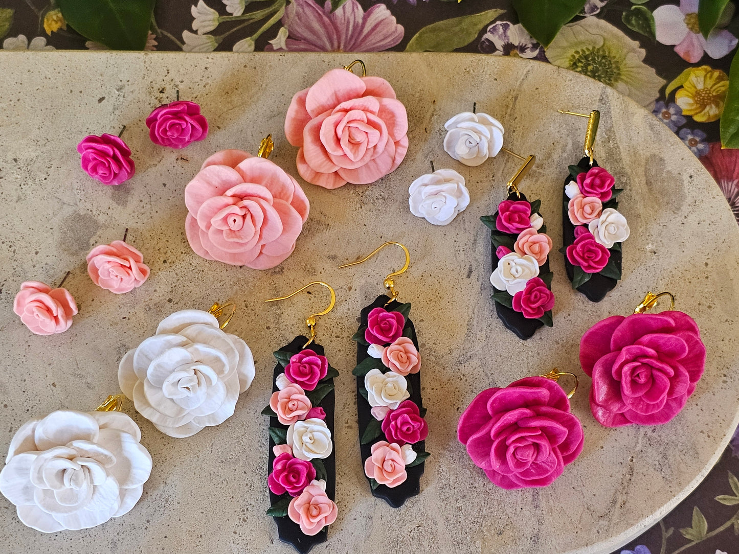 Cammellia Statement Earrings