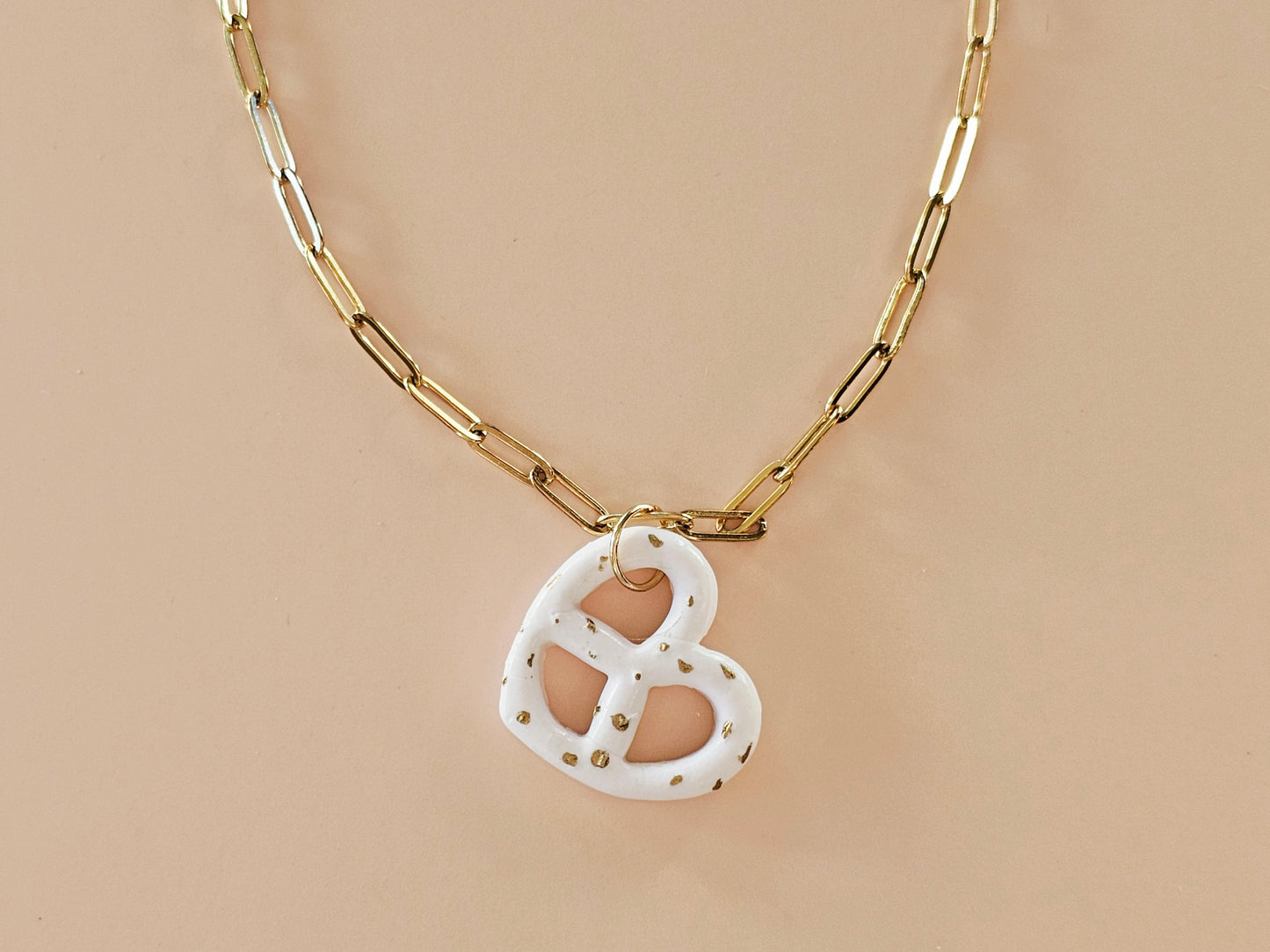 Charm Pretzel Necklace