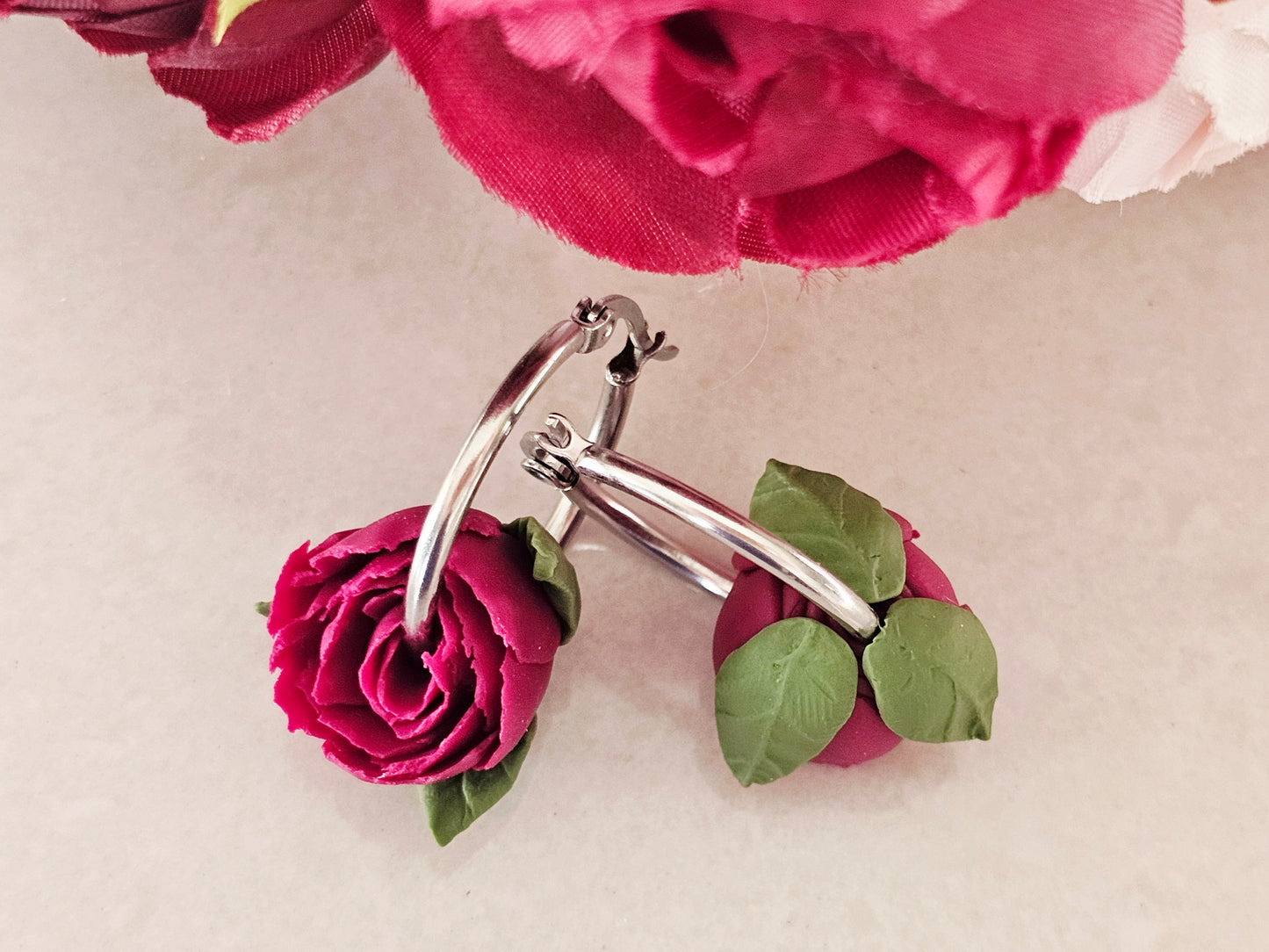 Peonies Wine Hoops