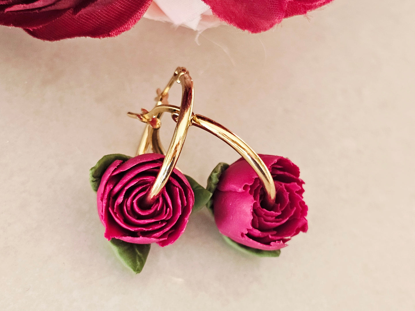 Peonies Wine Hoops