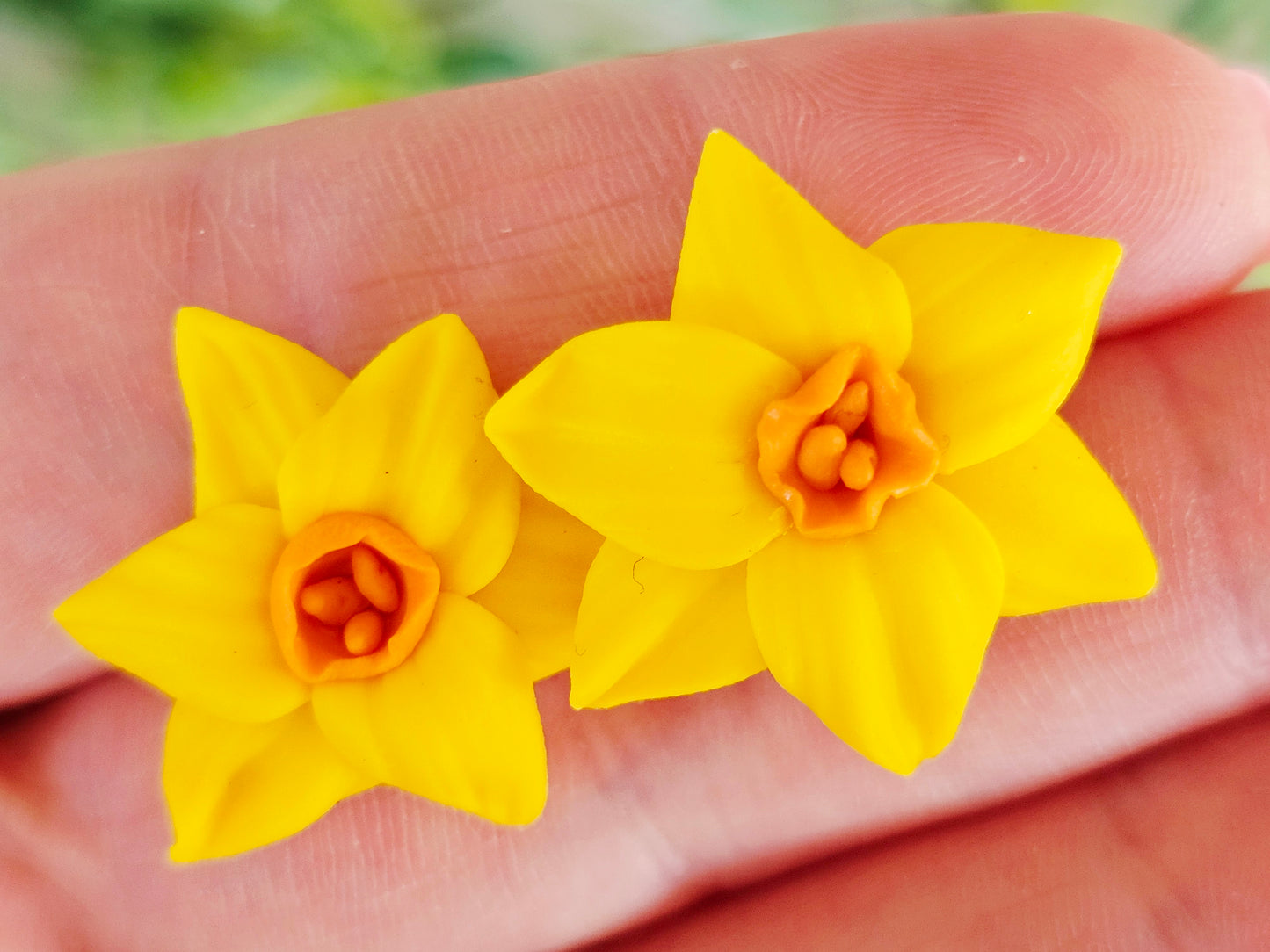 Daffodil Large Stud Earrings