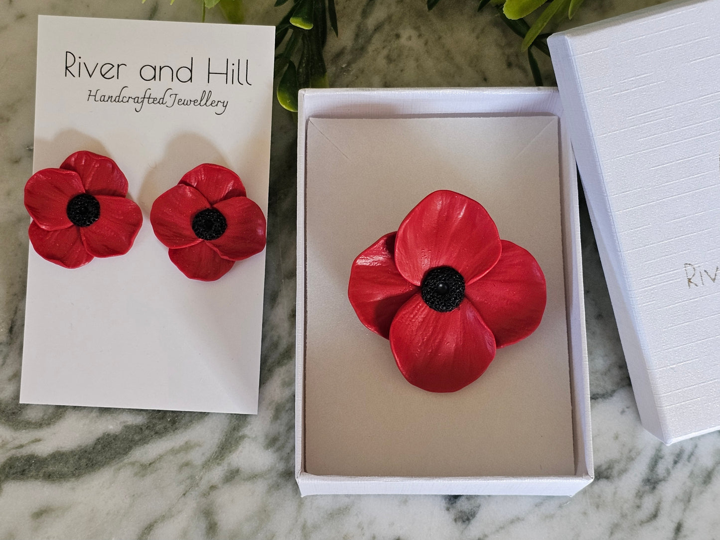 Poppy Large Brooch