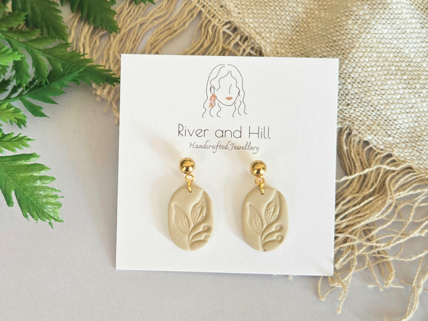 Neutral Dangle Earrings