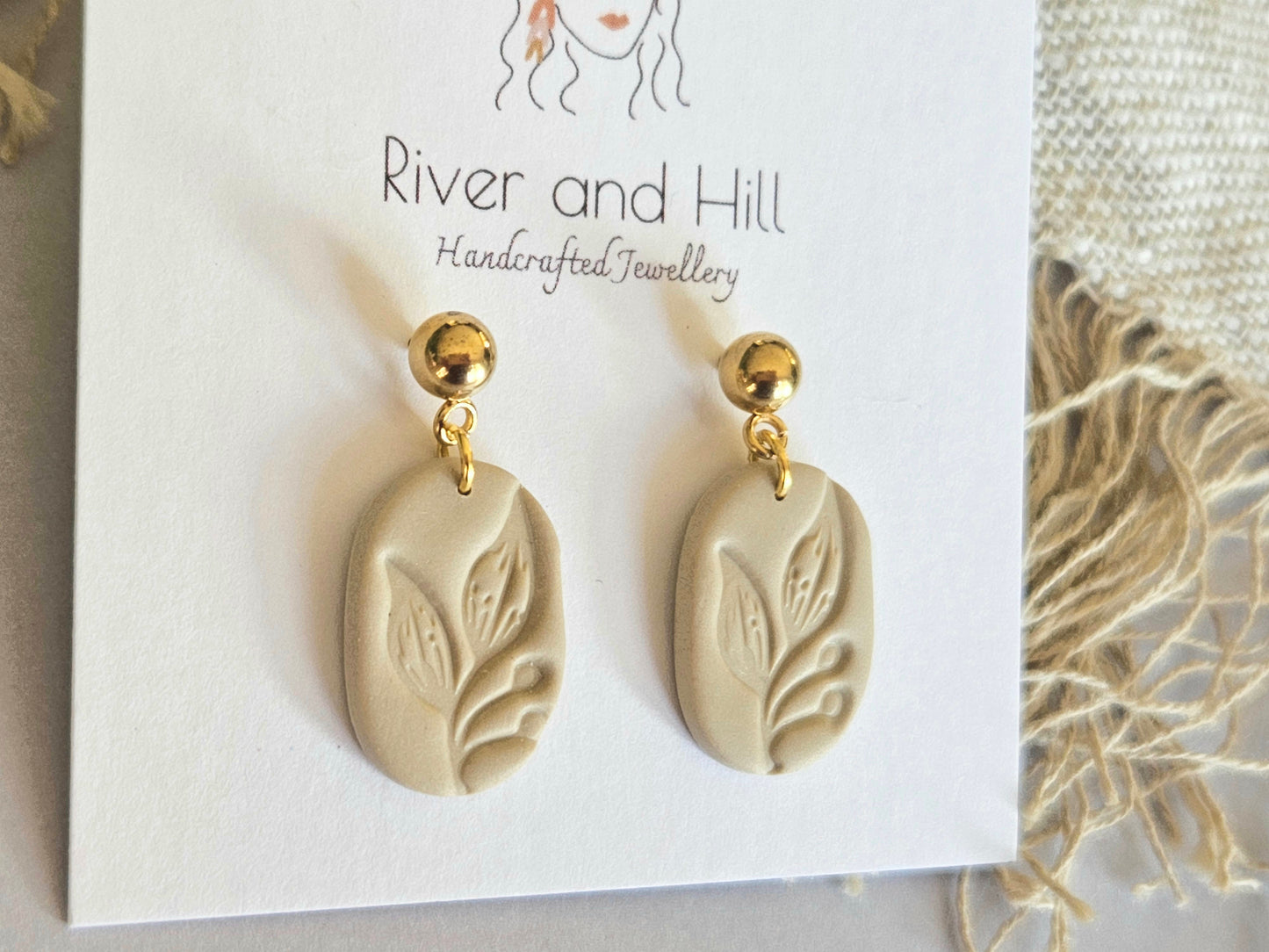 Neutral Dangle Earrings