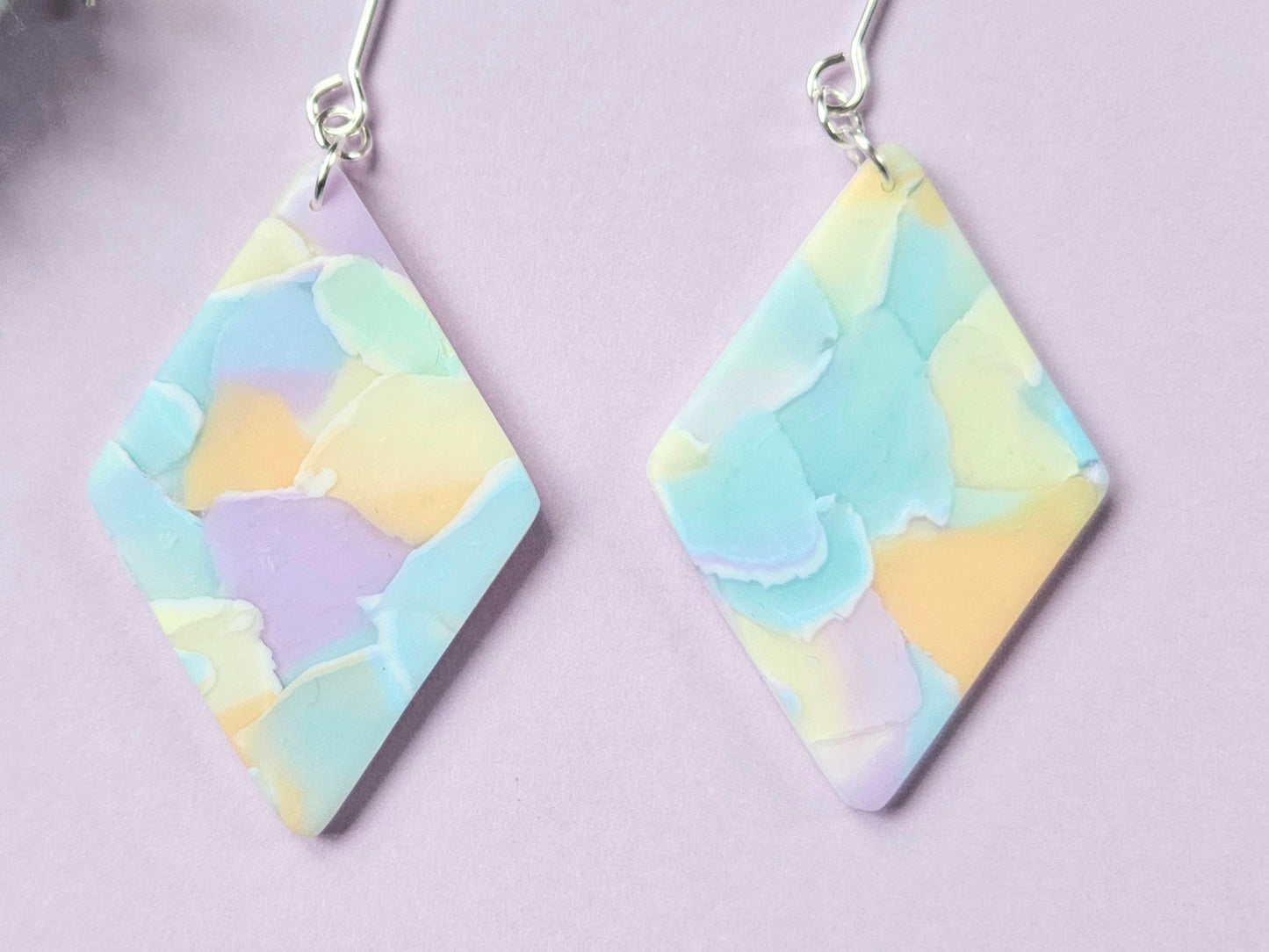 Watercolour Diamond Earrings