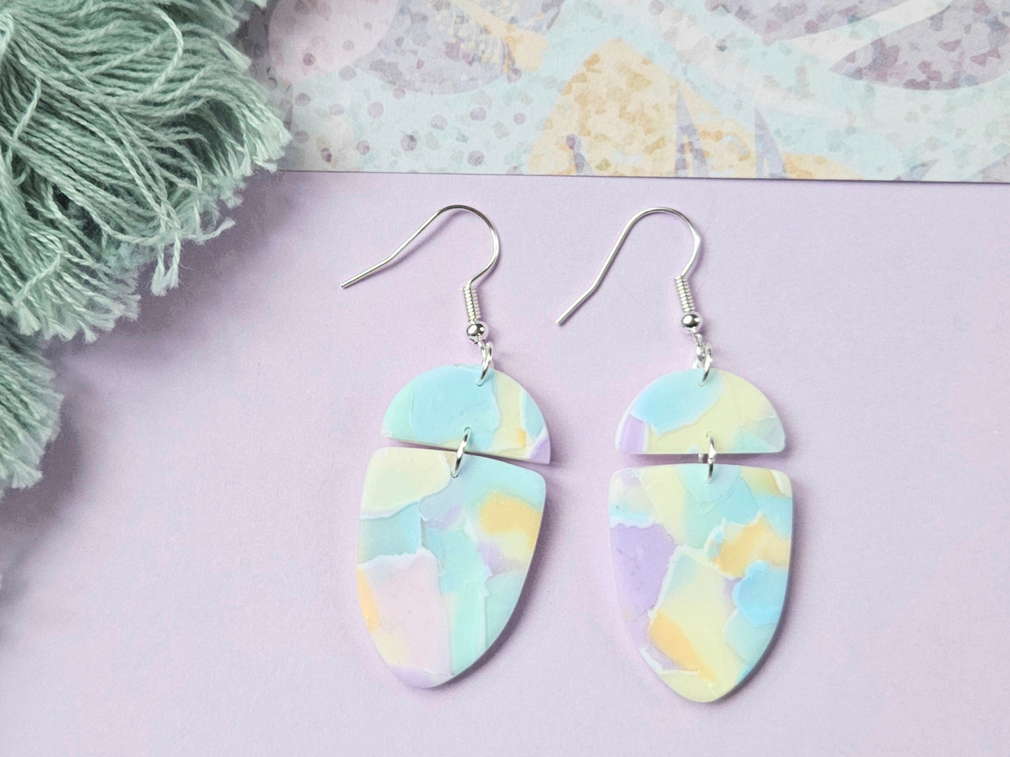 Watercolour Statement Earrings