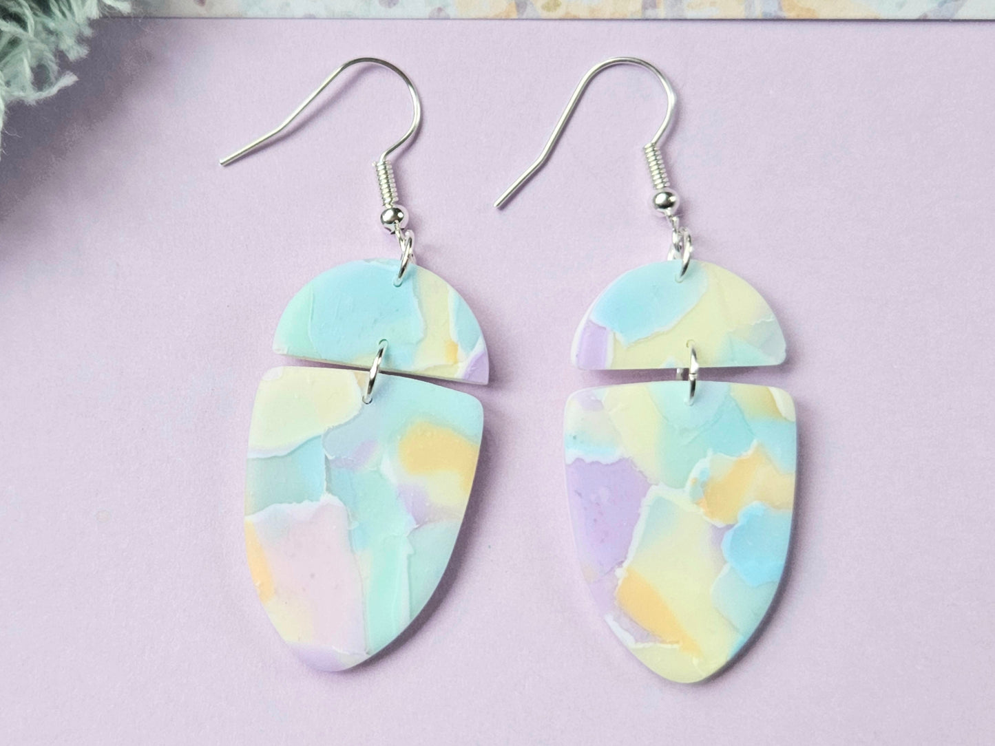 Watercolour Statement Earrings