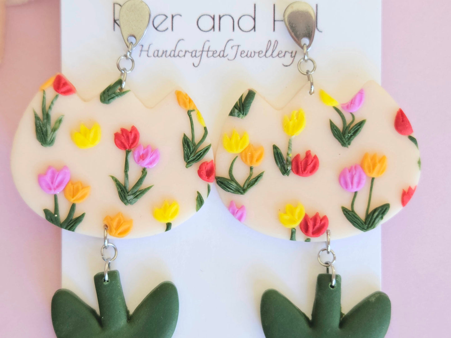 Tulips Statement Earrings